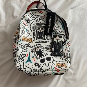 NWT Karl Lagerfeld Backpack